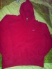hanorac dama nike,rosu,marimea M