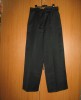 Pantaloni de dama largi, eleganti, de stofa neagra