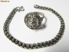 Set bratara si inel argint 925 - Royal