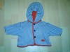 Bluza cu nasturi dungi albastre 3 - 6 luni