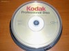 CD-R Kodak Gold Profesional, strat Au 24k, bulk 10x