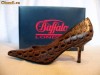 Pantofi croco piele (781-62 CROCO BROWN) Buffalo 40% REDUCERE