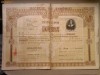 1931 - Diploma de bacalaureat liceu fete