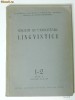 STUDII SI CERCETARI LINGVISTICE 1-2/1954 STUDII SI CERCETARI LINGVISTICE 1-2/1954