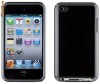 Husa silicon Gel dedicata iPod Touch Generatia 4 4G 4th Gen - Dark Black