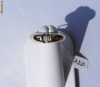 Inel designer italian aur 14K ornat cu 1 BRILIANT VVS de 3mm (0.12ct)