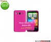 HUSA SILICON HTC DESIRE HD ROZ PINK - TRANSPORT GRATUIT
