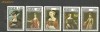 799* Paraguay 1966 - PICTURA PORTRETE FEMEI, serie MNH