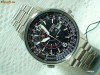CITIZEN MENS  (200m) ECO DRIVE NIGHTHAWK DUAL PILOT WATCH - BJ7010-59E
