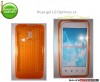 HUSA ORANGE GEL - SILICON LG OPTIMUS 2X P990 - TRANSPORT GRATUIT