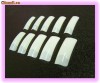 tipsuri NATUR 100 buc profesionale, gel uv, acril, pile unghii, adeziv, perie unghii, benzi pentru decor