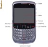 Blackberry 8520Curve silver,black noi sigilate,2ani garantie!!Pret:150euro