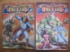 PROTEUS - SET DOUA VOLUME- 1 SI 2 / DESENE SANDU FLOREA,ANII '90
