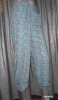 Pantaloni salvar model floral (bleu) S,M