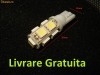 LED , Leduri W5W T10 9 smd pentru pozitii plafoniera numar