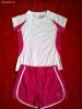 Nou. Set pantaloni scurti si tricou pentru fetite ( 7-8 ani)