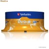 DVD-R VERBATIM 16X CAKE BOX 25