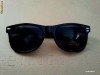 Ochelari wayfarer Cu rama neagra si Lentile black negre - Doar 14.99 lei perechea!