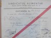 Chitanta Sindicatul Alimentar 1945