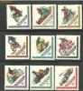 1768* UNGARIA 1962 - MOTOCICLISM, MOTOCICLETE SI CARTURI, serie nestampilata