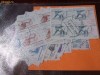 Timbre starine - Fauna - aproximativ 100 bucati - blocuri de 4   (2)