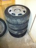 Set Jante Mercedes Originale C-Class tabla R 16'' aproape noi + Cauciucuri Iarna Michelin 195/60/16 Aproape Noi , folosite foarte putin   1900 RON