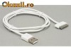 Cablu date pt Apple iPhone / iPhone 3G / iPod Nano 3rd Gen / iPod Video Classic 80GB/160GB / iPod Touch 8G/16G / iPod Na