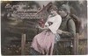 Carte Postala Color Soldat German in Primul Razboi Mondial