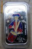 Lingou Argint - Ziua Independentei 4 Iulie 1974 - 31.1 gr.cu email color - Monetaria CECCO - USA (SUA) - O UNCIE ARGINT PUR