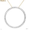 Colier aur 14k cu diamante