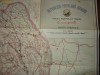 Harta turistica si automobilistica RPR-ONT Carpati 1960