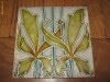 Placa ceramica Art Nouveau cca 1900