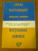 DICTIONAR JURIDIC ENGLEZ-ROMAN - VLADIMIR HANGA, RODICA CALCIU