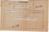 Telegrama circulata CERNAUTI cu timbru - Oficiul Telegrafic - 1927 !!!