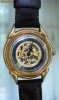 Ceas dama FOSSIL, model vintage, bratara piele maro, quartz -  FOLOSIT
