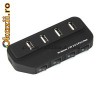 HUB USB cu intrerupator, 4 porturi-4228