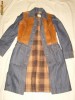 TRENCH/PALTON denim DG DOLCE GABBANA ITALY ORIGINALA BLANA