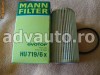 HU7196x FILTRU ULEI AUDI SEAT SKODA VW Benzina MANN FILTER HU719/6X