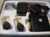 Alarma auto [lux.pro]&reg; Germany cu senzor soc dual reglabil+senzor cu microunde    si telecomenzi tip BMW(diamant)