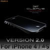 Bumper aluminiu original Deff Cleave pentru iPhone 4 si 4S