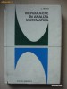 C. MEGHEA - INTRODUCERE IN ANALIZA MATEMATICA