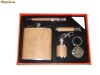 Cadouri barbati - Set cadou sticla buzunar KNIGHT SPIRIT