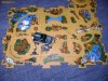 circuit din bucati mari puzzle cu minivehicule