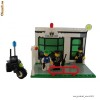 jucarie baza de politie tip lego mica, statie de politie, jocuri educative