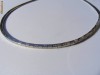 Extraordinar Colier de lux aur 18K, 32.6g, model grecesc ornat cu 104 BRILIANTE