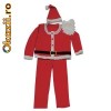 Costum Mos Craciun copil.Include barba, jacheta, pantaloni,caciula, curea