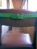 Curea din piele naturala de culoare verde, unisex, NOUA