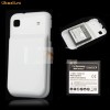 Baterie alba noua extinsa samsung galaxy s + plus 3500 mAh  i9000 9001 capac alb expediere gratuita