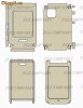 SAMSUNG W699,Folie Skinz ,profesionala,protectie,invizibila,full body,carcasa,ecran,laterale,spate,folie telefon,tableta