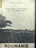 ROUMANIE CONFERENCE EUROPEENNE  DE LA VIE RURALE 1939